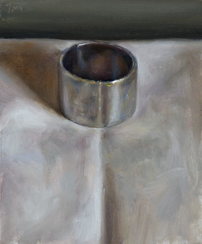 daily painting titled Napkin Ring