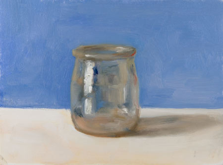 daily painting titled Turps Jar