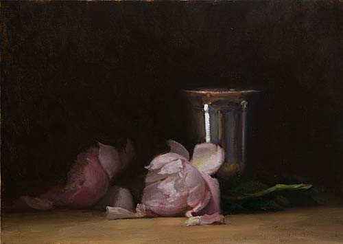 daily painting titled Still Life with Roses
