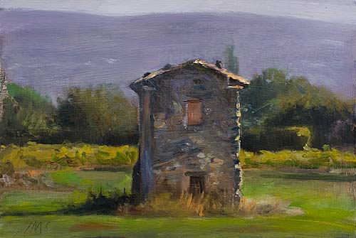 daily painting titled Cabanon
