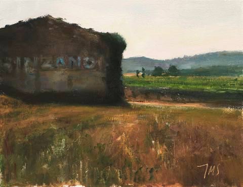 daily painting titled Cinzano