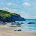 Cardigan bay, daily painting, posted on Wednesday May 14 2025 Cardigan bay