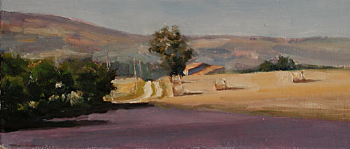 daily painting titled Summer Morning, Banon