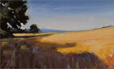 daily painting titled A Summer evening