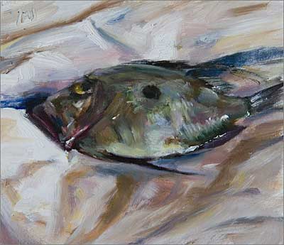 daily painting titled John Dory