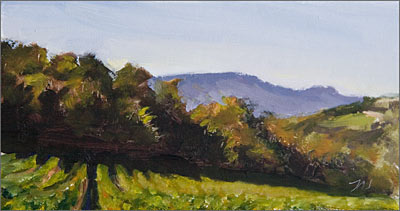 daily painting titled Near Suzette