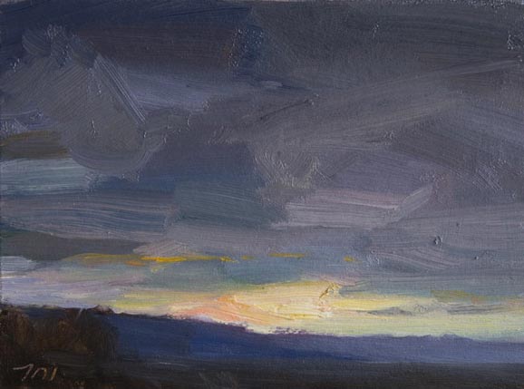 daily painting titled After the Storm