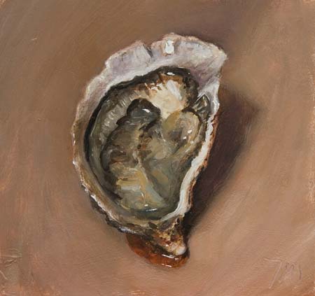 daily painting titled Oyster