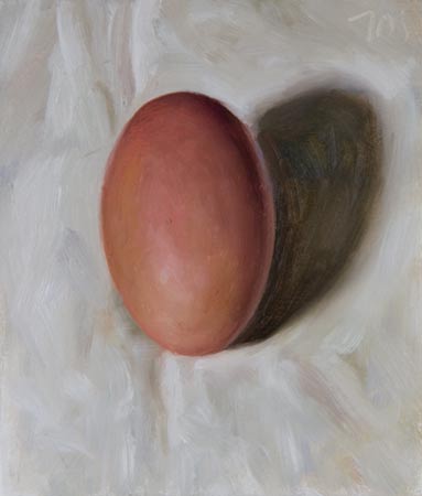 daily painting titled Egg