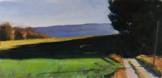 daily painting titled Winter Wheat