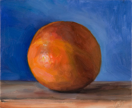 daily painting titled Blood Orange