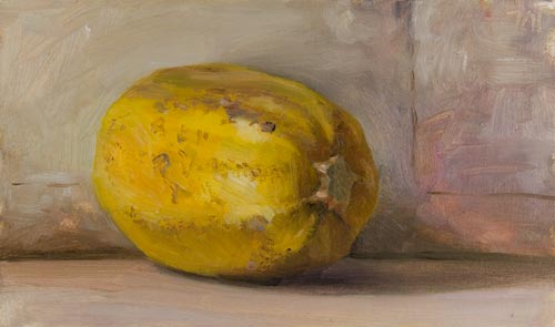 daily painting titled Still Life with Courge
