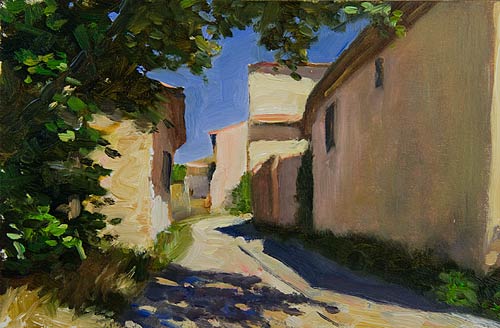 daily painting titled Route d'AprÃ¨s Midi