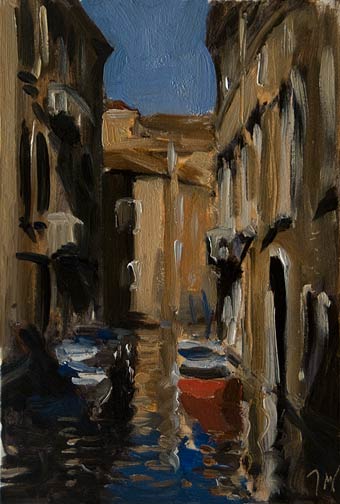 daily painting titled Rio della Panada, Venice
