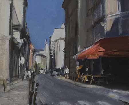 daily painting titled August in Paris
