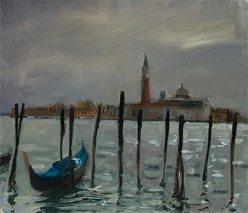 daily painting titled San Giorgio Maggiore