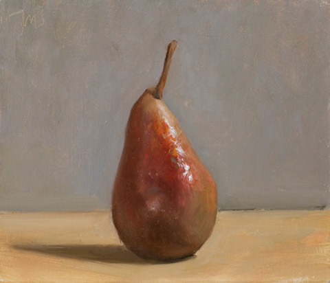 daily painting titled Pear