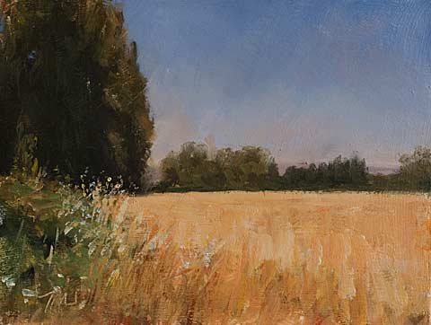 daily painting titled Before the harvest