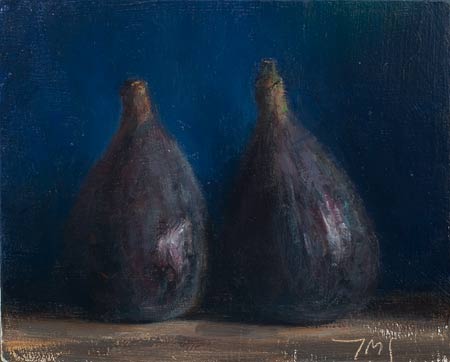 daily painting titled Two figs 