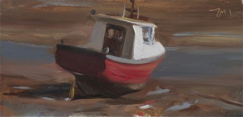 daily painting titled Low tide