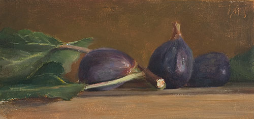 daily painting titled Figs 