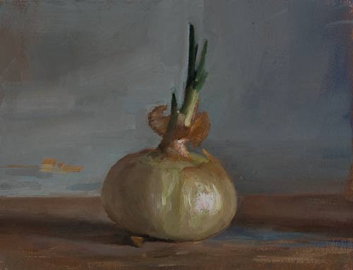 daily painting titled Onion