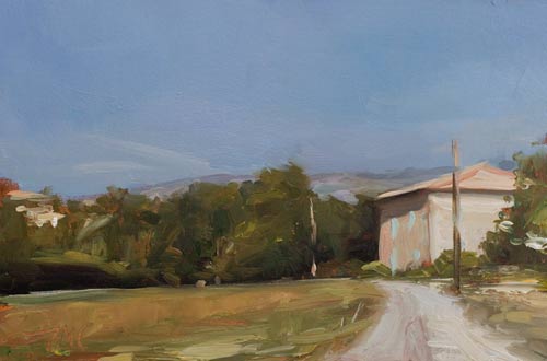 daily painting titled House, Crillon le Brave