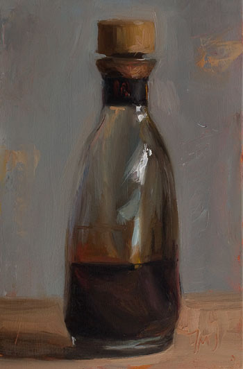 daily painting titled Balsamic vinegar