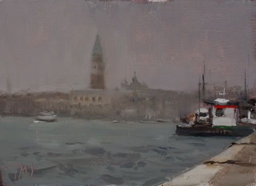 daily painting titled St. Mark's  from Castello