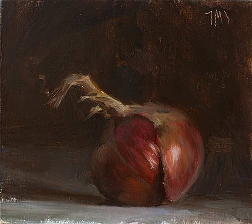 daily painting titled Onion