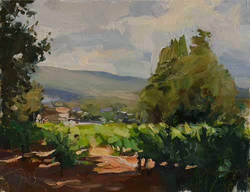 daily painting titled After the rain