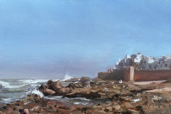 daily painting titled Essaouira
