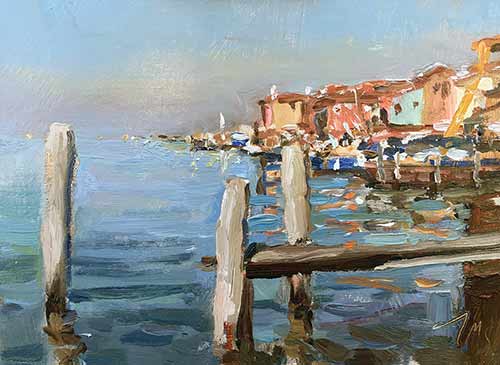 daily painting titled Pellestrina