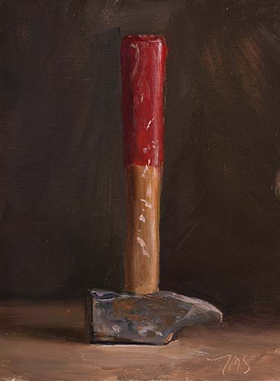 daily painting titled Hammer
