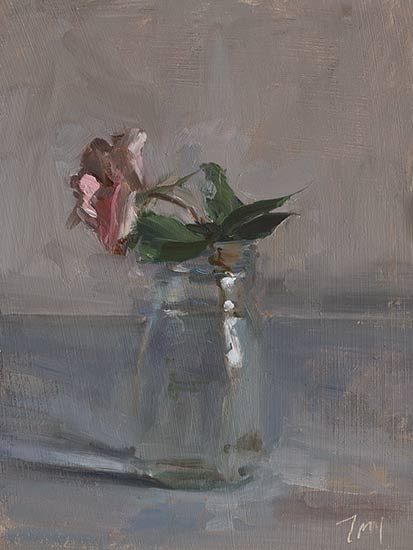 daily painting titled September rose