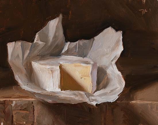 daily painting titled Petite fromage