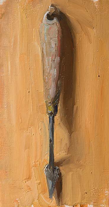 daily painting titled Palette knife