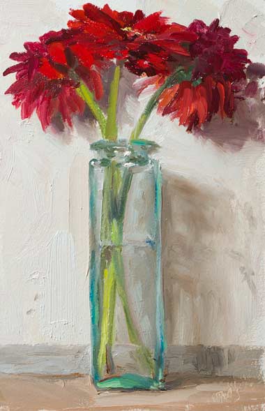 daily painting titled Louis' flowers