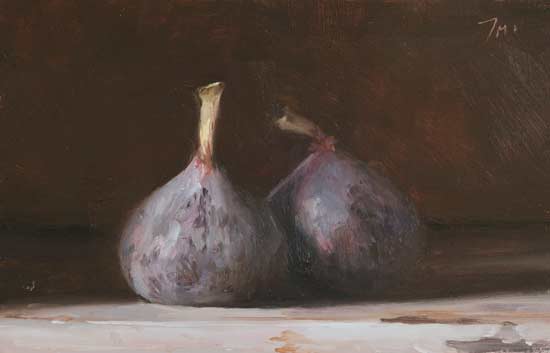 daily painting titled Figs