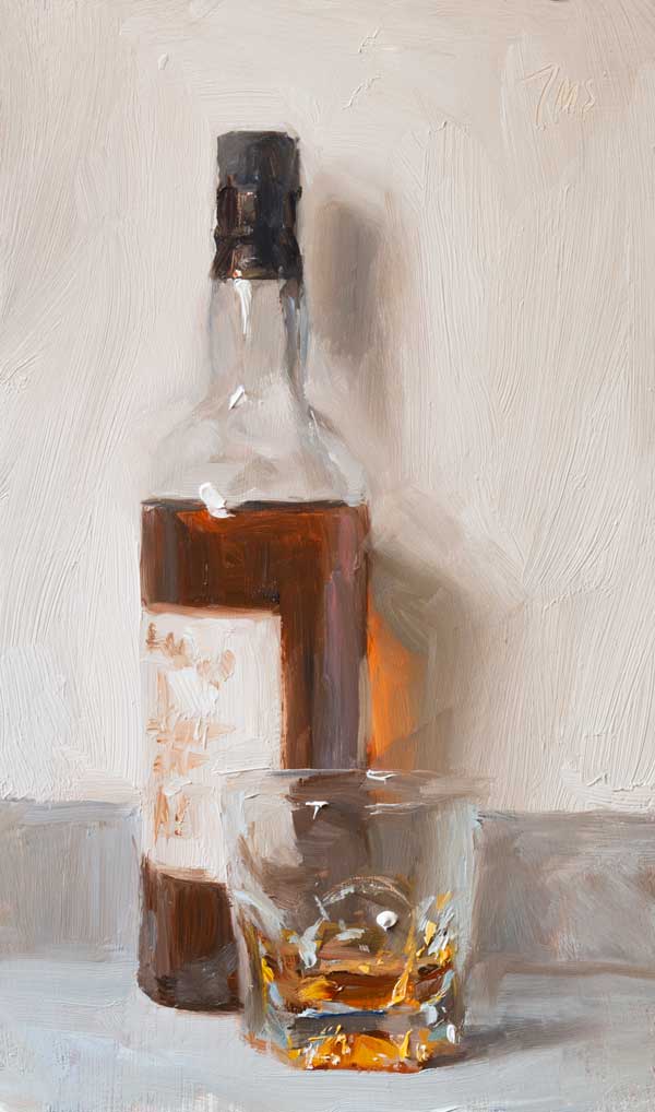 daily painting titled Tipple