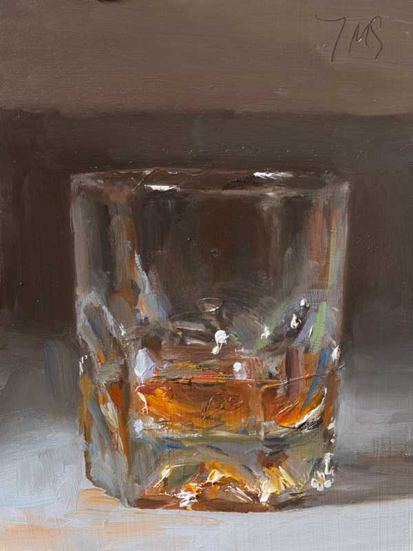 daily painting titled Laphroaig