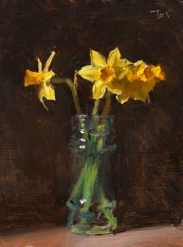 daily painting titled Jonquils #2