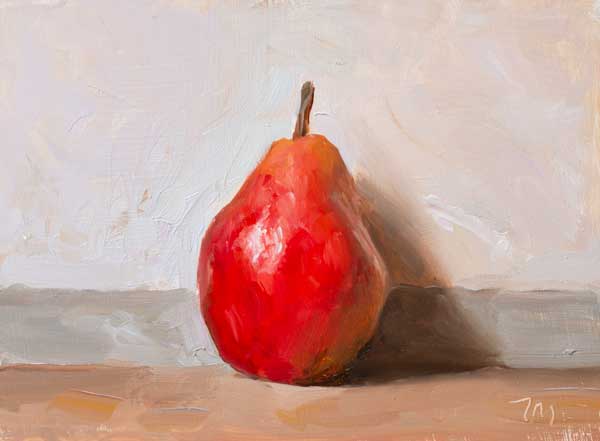 daily painting titled Pear