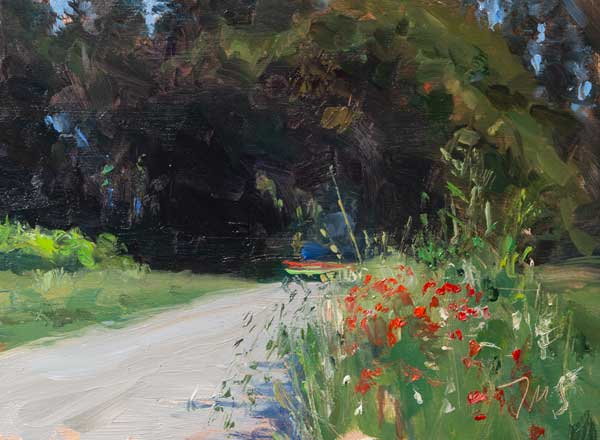 daily painting titled Early summer