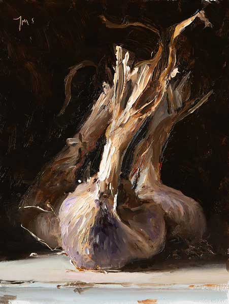 daily painting titled Ail violet
