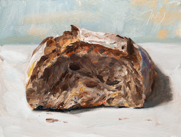 daily painting titled Loaf