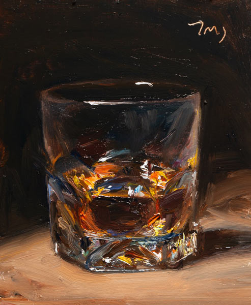 daily painting titled Single malt #1
