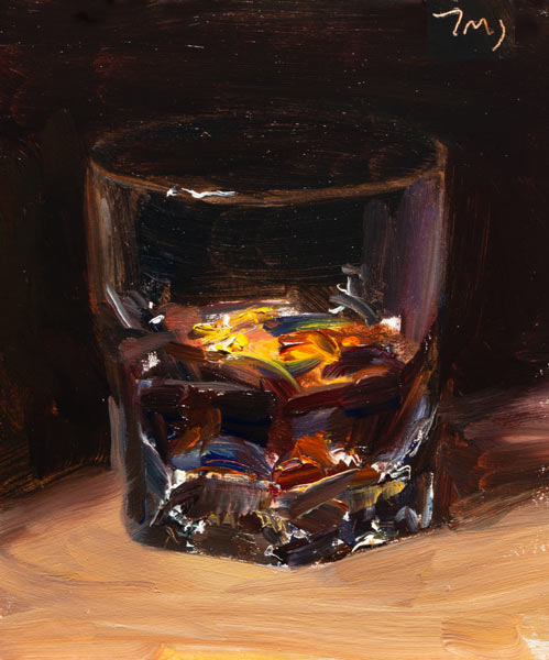 daily painting titled Single malt #2
