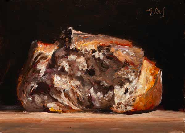 daily painting titled Loaf