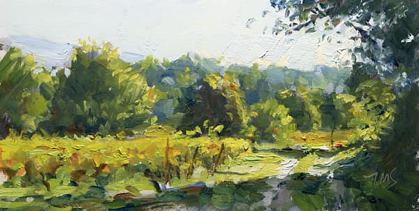 A bright morning, painted 16 September 2026